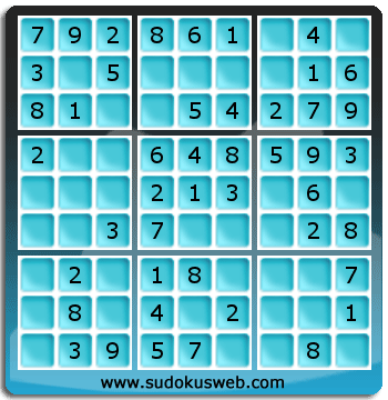 Sudoku de Niveau Très Facile