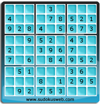 Sudoku de Niveau Très Facile