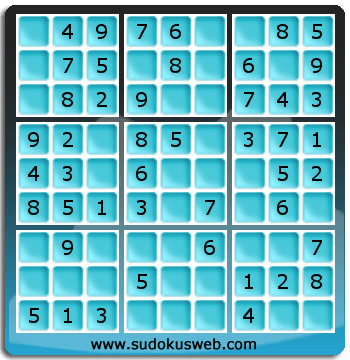 Sudoku de Nivell Molt Fàcil