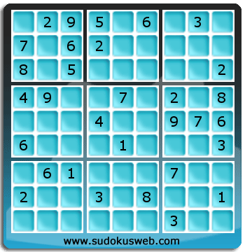 Sudoku von mittelmässiger höhe