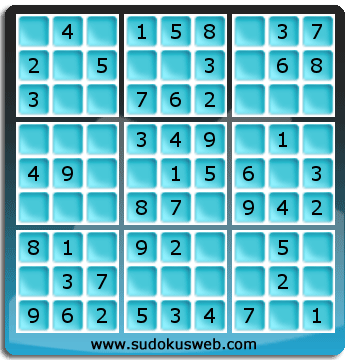 Sudoku de Nivell Molt Fàcil Sudoku de Nivell Molt Fàcil
