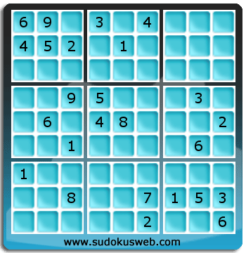 Sudoku von Fachmännischer höhe