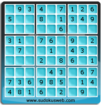 Sudoku de Nivel Muy Fácil