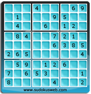 Sudoku von einfacher höhe