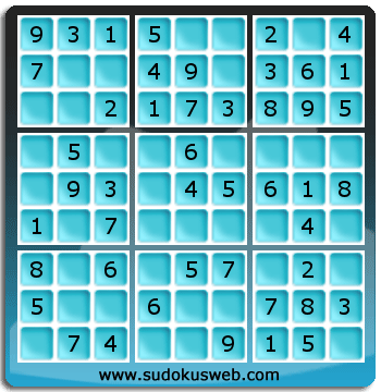 Sudoku de Niveau Très Facile