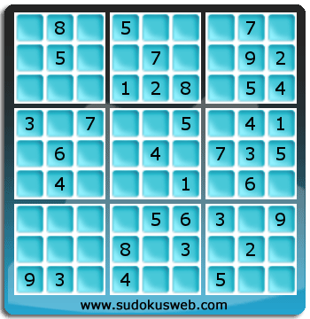 Sudoku von einfacher höhe