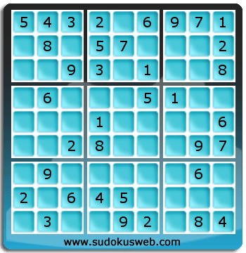 Nivel Facil de Sudoku