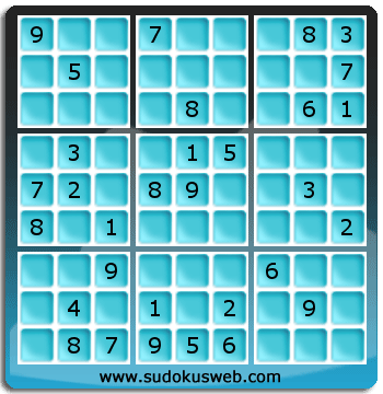 Sudoku von mittelmässiger höhe