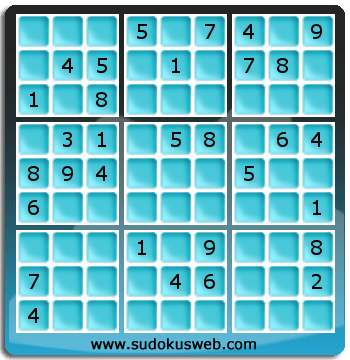 Sudoku de Niveau Moyen