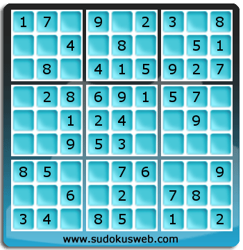 Nivel Muito Facil de Sudoku Nivel Muito Facil de Sudoku