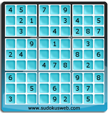 Sudoku von einfacher höhe