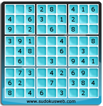 Sudoku von sehr einfacher höhe