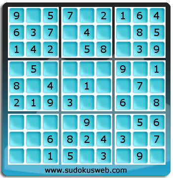 Sudoku de Nivell Molt Fàcil