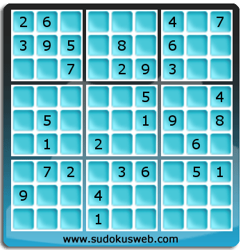 Sudoku von mittelmässiger höhe