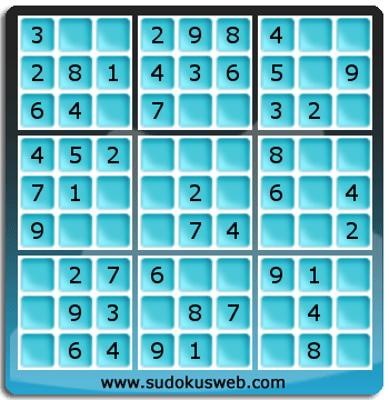 Nivel Muito Facil de Sudoku