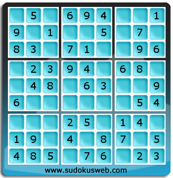 Sudoku de Niveau Très Facile