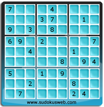 Sudoku von schwieriger höhe