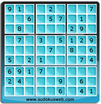 Sudoku von einfacher höhe