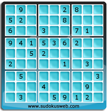 Sudoku von mittelmässiger höhe