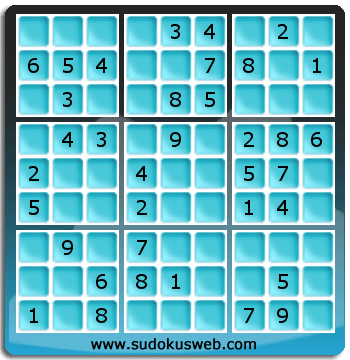 Sudoku von einfacher höhe