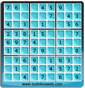 Sudoku von sehr einfacher höhe