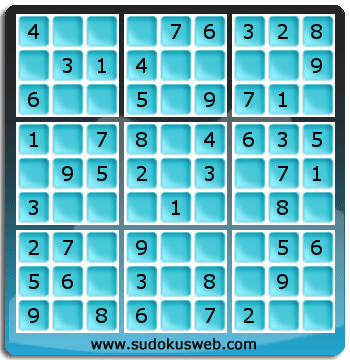 Nivel Muito Facil de Sudoku