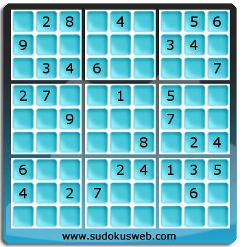 Sudoku von mittelmässiger höhe