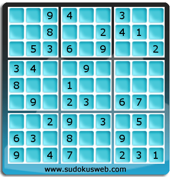 Nivel Facil de Sudoku