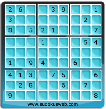 Sudoku von mittelmässiger höhe