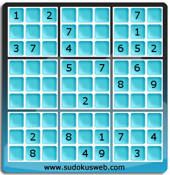 Sudoku von Fachmännischer höhe