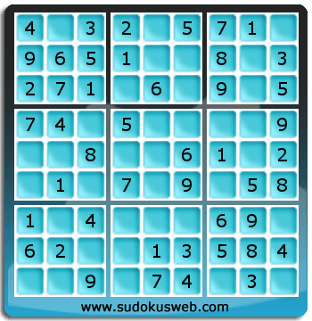 Very Easy Level Sudoku