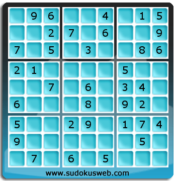 Sudoku von einfacher höhe