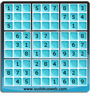 Sudoku von sehr einfacher höhe