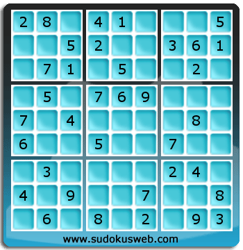 Nivel Facil de Sudoku