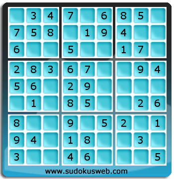 Sudoku von sehr einfacher höhe