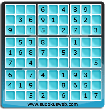 Sudoku de Niveau Très Facile