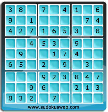 Nivel Muito Facil de Sudoku