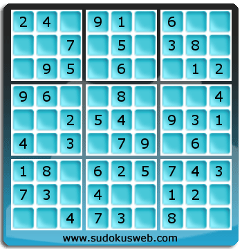Sudoku de Nivel Muy Fácil Sudoku de Nivel Muy Fácil