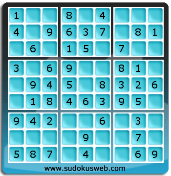 Sudoku de Nivell Molt Fàcil