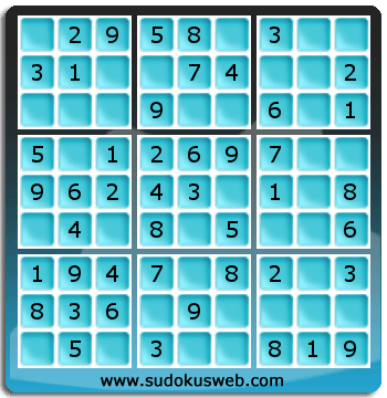 Sudoku de Niveau Très Facile