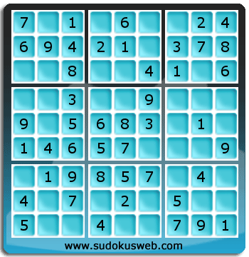 Sudoku de Nivel Muy Fácil