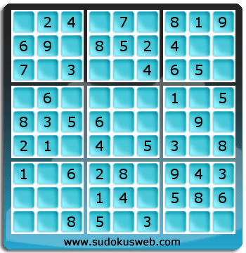 Sudoku de Nivell Molt Fàcil