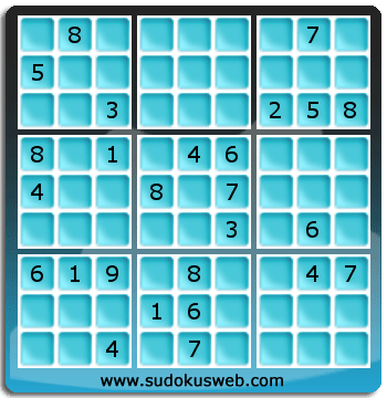 Sudoku von schwieriger höhe Sudoku von schwieriger höhe