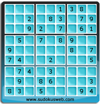 Nivel Facil de Sudoku