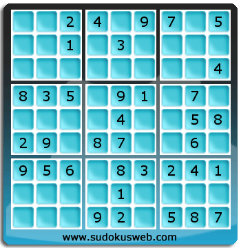 Nivel Facil de Sudoku Nivel Facil de Sudoku