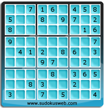 Nivel Facil de Sudoku