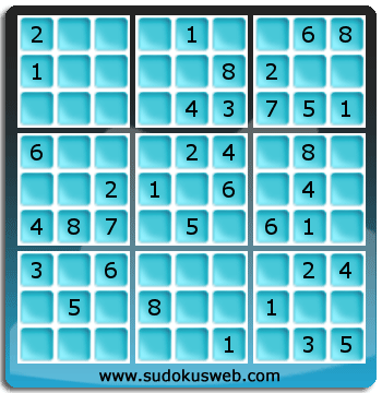 Sudoku von einfacher höhe