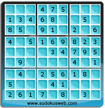 Sudoku von sehr einfacher höhe