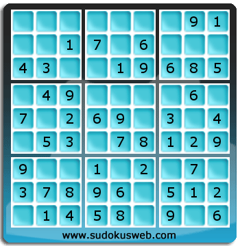Nivel Muito Facil de Sudoku Nivel Muito Facil de Sudoku