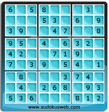 Sudoku von sehr einfacher höhe